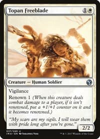 Topan Freeblade - Iconic Masters - Magic: The Gathering card