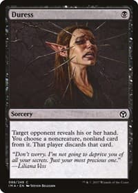 Duress - Iconic Masters - Magic: The Gathering card