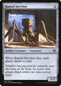 Runed Servitor - Iconic Masters - Magic: The Gathering card