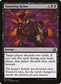 Haunting Hymn - Iconic Masters - Magic: The Gathering card
