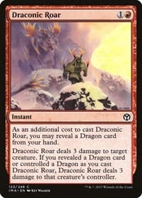 Draconic Roar - Iconic Masters - Magic: The Gathering card