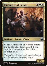 Chronicler of Heroes - Iconic Masters - Magic: The Gathering card