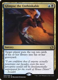 Glimpse the Unthinkable - Iconic Masters - Magic: The Gathering card