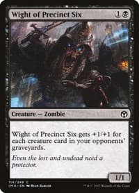 Wight of Precinct Six - Iconic Masters - Magic: The Gathering card