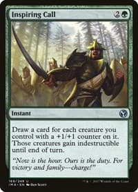 Inspiring Call - Iconic Masters - Magic: The Gathering card