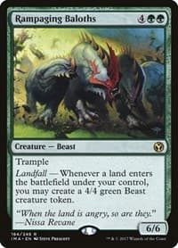 Rampaging Baloths - Iconic Masters - Magic: The Gathering card