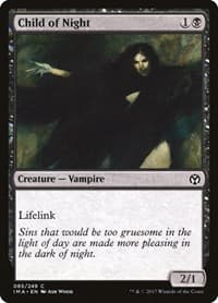 Child of Night - Iconic Masters - Magic: The Gathering card