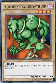 La Jinn the Mystical Genie of the Lamp - Demo Deck 2015 - YuGiOh card