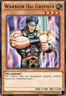Warrior Dai Grepher - Demo Deck 2015 - YuGiOh card
