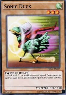 Sonic Duck - Demo Deck 2015 - YuGiOh card