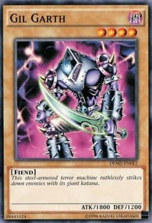 Gil Garth - Demo Deck 2015 - YuGiOh card