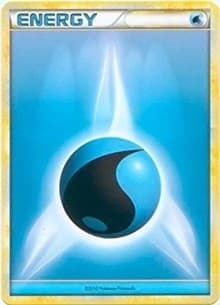 Water Energy (2010 Unnumbered HGSS Style Non-Holo) - League & Championship Cards - Pokemon card