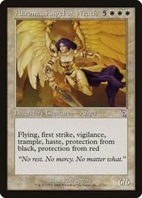 Akroma, Angel of Wrath - Timeshifted - Magic: The Gathering card