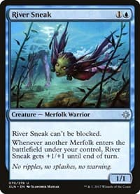 River Sneak - Ixalan - Magic: The Gathering card