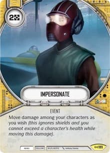 Impersonate - Empire at War - Star Wars: Destiny card