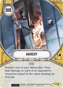 Anarchy - Empire at War - Star Wars: Destiny card