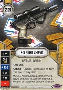 X-8 Night Sniper - Empire at War - Star Wars: Destiny card
