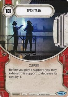 Tech Team - Empire at War - Star Wars: Destiny card
