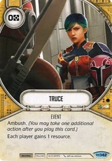 Truce - Empire at War - Star Wars: Destiny card