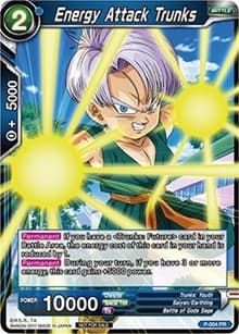Energy Attack Trunks (Non-Foil Version) - Promotion Cards - Dragon Ball Super: Masters card
