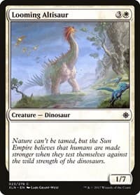 Looming Altisaur - Ixalan - Magic: The Gathering card