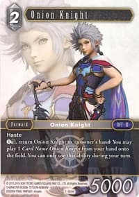 Onion Knight (Alternate Art Promo) - FF: Promo Cards - Final Fantasy TCG card