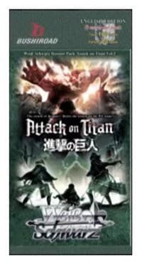 Attack on Titan Vol. 2 Booster Pack - Attack on Titan Vol. 2 - Weiss Schwarz card