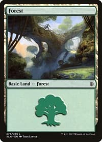 Forest (277) - Ixalan - Magic: The Gathering card