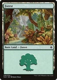 Forest (278) - Ixalan - Magic: The Gathering card
