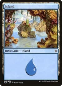 Island (266) - Ixalan - Magic: The Gathering card