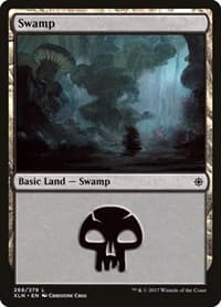Swamp (268) - Ixalan - Magic: The Gathering card