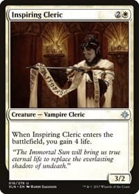 Inspiring Cleric - Ixalan - Magic: The Gathering card