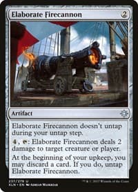 Elaborate Firecannon - Ixalan - Magic: The Gathering card