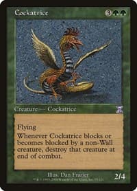 Cockatrice - Timeshifted - Magic: The Gathering card