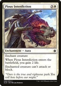 Pious Interdiction - Ixalan - Magic: The Gathering card