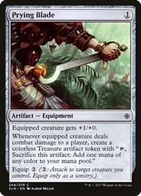 Prying Blade - Ixalan - Magic: The Gathering card