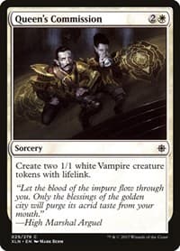 Queen's Commission - Ixalan - Magic: The Gathering card