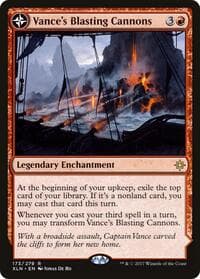 Vance's Blasting Cannons - Ixalan - Magic: The Gathering card