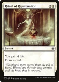 Ritual of Rejuvenation - Ixalan - Magic: The Gathering card