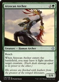 Atzocan Archer - Ixalan - Magic: The Gathering card