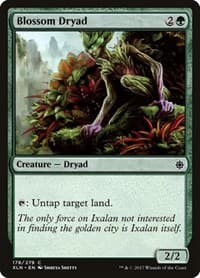 Blossom Dryad - Ixalan - Magic: The Gathering card