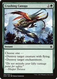 Crushing Canopy - Ixalan - Magic: The Gathering card