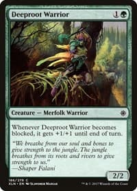 Deeproot Warrior - Ixalan - Magic: The Gathering card