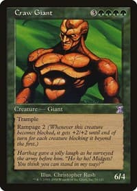 Craw Giant - Timeshifted - Magic: The Gathering card
