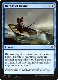Depths of Desire - Ixalan - Magic: The Gathering card