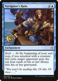 Navigator's Ruin - Ixalan - Magic: The Gathering card
