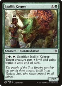 Ixalli's Keeper - Ixalan - Magic: The Gathering card