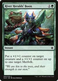 River Heralds' Boon - Ixalan - Magic: The Gathering card