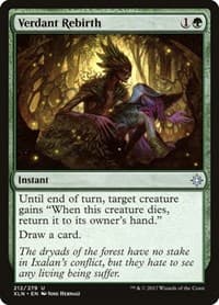 Verdant Rebirth - Ixalan - Magic: The Gathering card