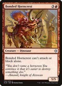 Bonded Horncrest - Ixalan - Magic: The Gathering card